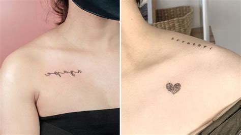 attractive female unique collar bone tattoos|80 Unique Collarbone Tattoo Ideas For Men and。